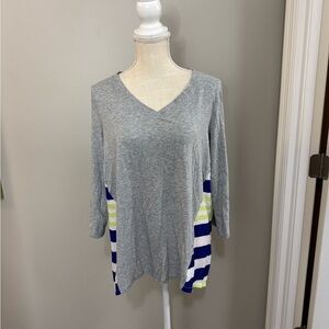 Women's Calvin Klein Performance Long Sleeve Lightweight V-Neck Quick Dri. Med